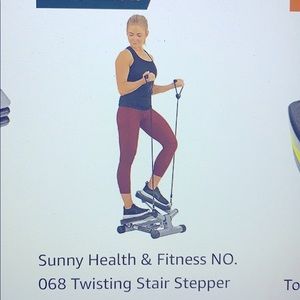 stepper with resistance bands